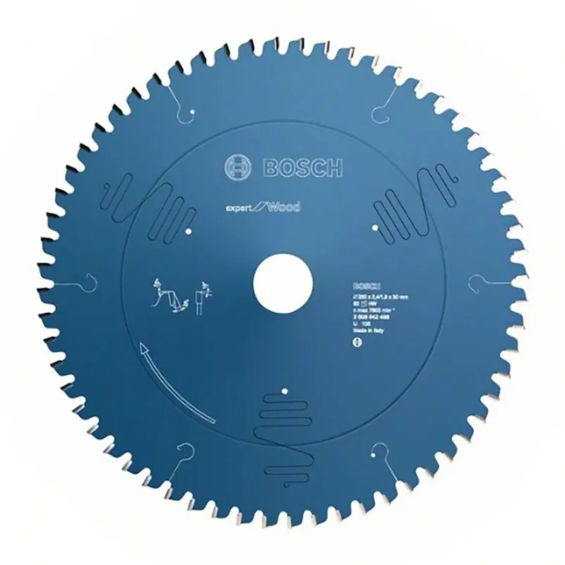 Ex Wo B 250x30-60 Cirkelzaagblad Voor Hout van Bosch Professional – productafbeelding 1 van 4
