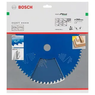 Ex Wo B 260x30-60 Cirkelzaagblad Voor Hout van Bosch Professional – productafbeelding 1 van 4