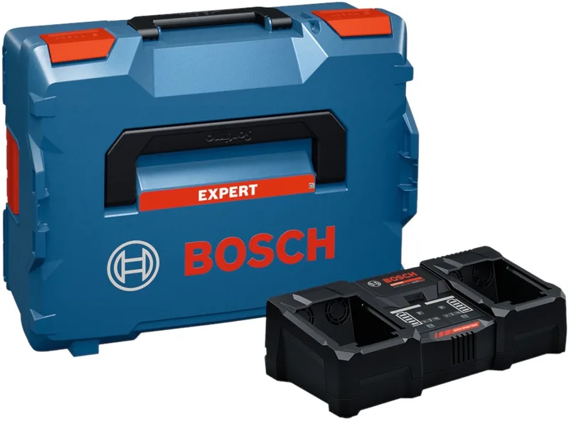 EXAL18V2-320 Duo snellader in L-Boxx - 1600A02YG5 by Bosch Professional – product image