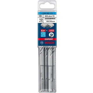 Expert 7x 12x100x165 Mm Sds-plus Steenboor 10 Eenheden de Bosch Professional – image du produit 1 sur 6
