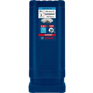 Expert 7x 6x100x165 Mm Sds-plus Steenboor 30 Eenheden de Bosch Professional – image du produit 1 sur 6