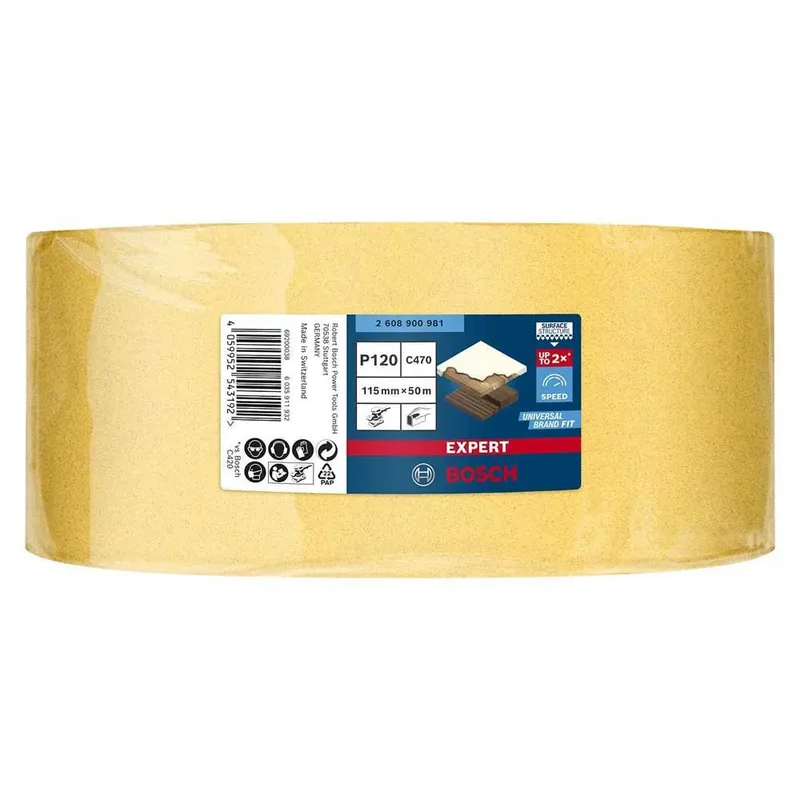 Expert C470 115 Mmx50 M G120 Rol Schuurpapier by Bosch Professional – product image 2 of 6