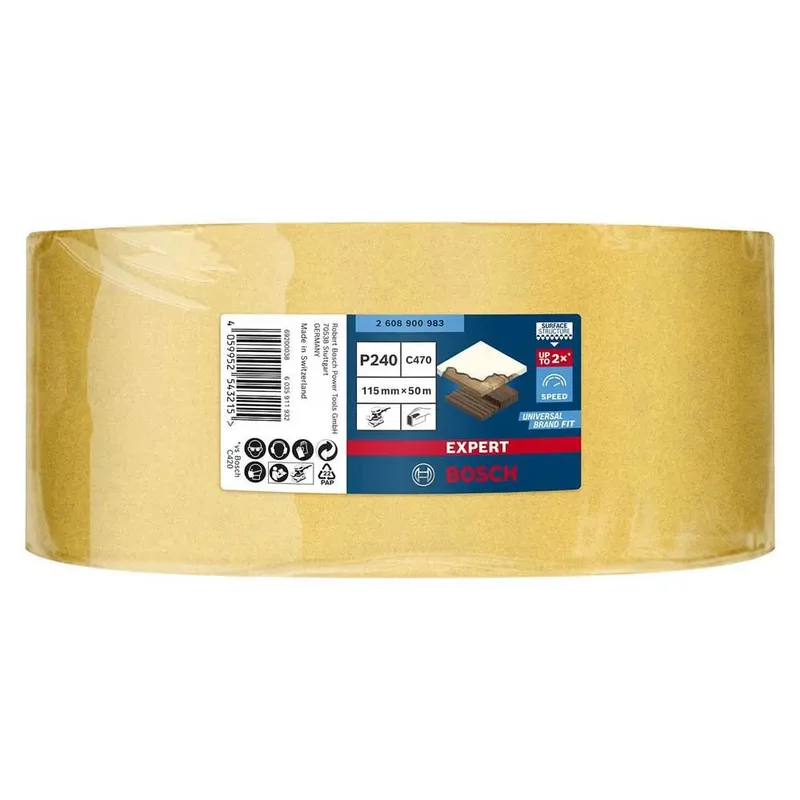 Expert C470 115 Mmx50 M G240 Rol Schuurpapier von Bosch Professional – Produktbild 2 von 6