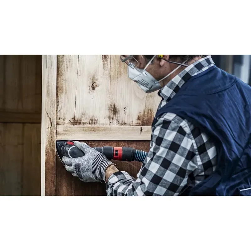 EXPERT C470 2608900830 Delta schuurpapier Geperforeerd (l x b) 93 mm x 93 mm 5 stuk(s) von Bosch Professional – Produktbild 5 von 6