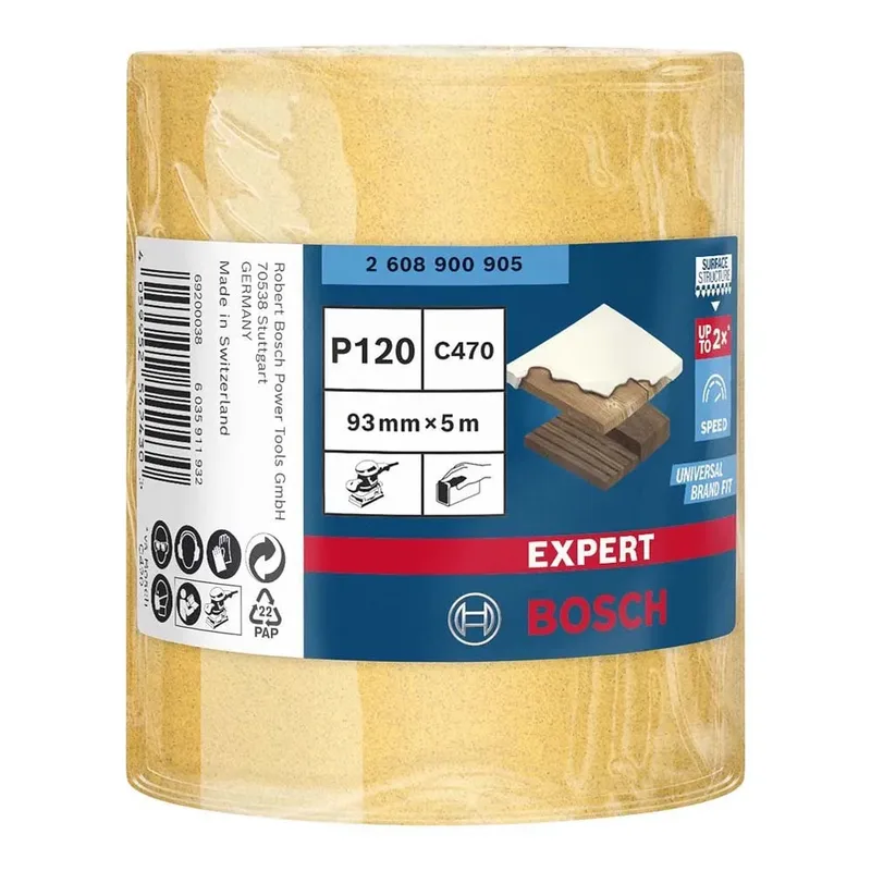 Expert C470 93 Mmx5 M G120 Rol Schuurpapier by Bosch Professional – product image 1 of 6