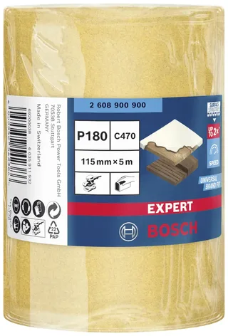 Expert C470 Schleifblatt, 115mm, K180 by Bosch Professional – product image 2 of 2