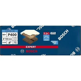 Expert C470 schuurpapier voor excenterschuurmachines 150 mm, multigaten, K400 50-delig - 1 stuk(s) by Bosch Professional – product image 4 of 6