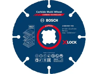 EXPERT Doorslijpschijf X-LOCK 125x22,23mm - 2608901193 fra Bosch Professional – produktbillede 2 af 5