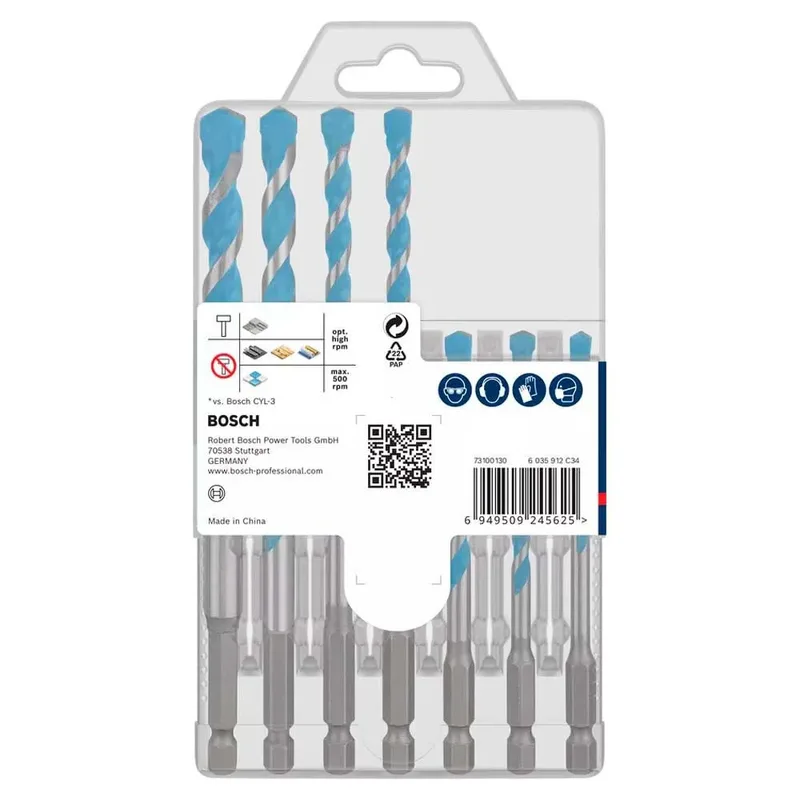 Expert Hex-9 Steenboor 5-10 Mm 7 Stukken by Bosch Professional – product image 3 of 6