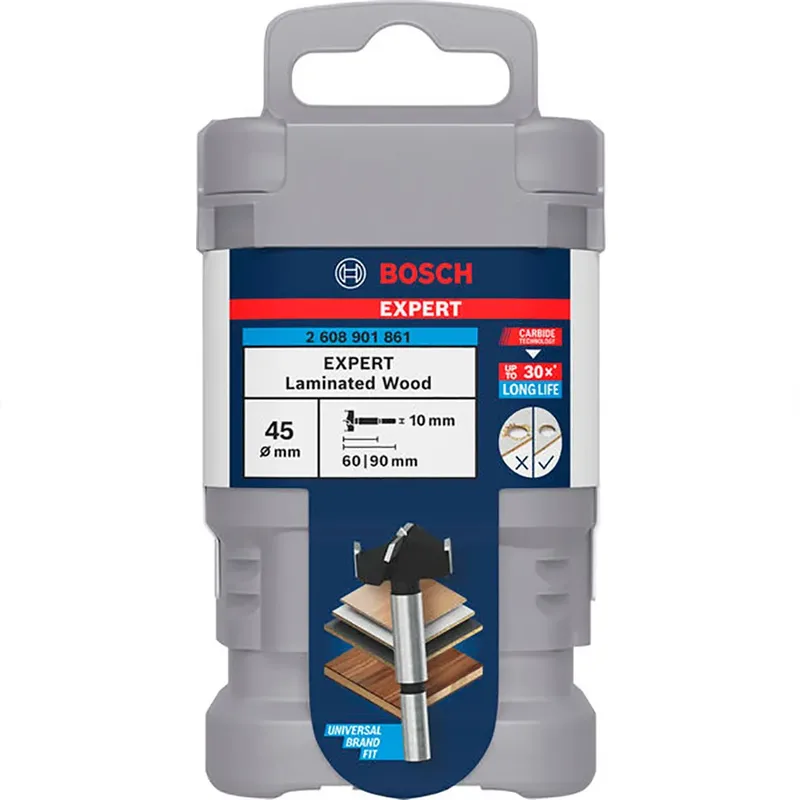Expert Laminated Forstnerboor 45mm van Bosch Professional – productafbeelding 2 van 6