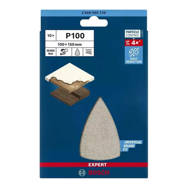 Expert M480 100x150 Mm G100 Schuurpapier 10 Eenheden de Bosch Professional – image du produit 4 sur 6