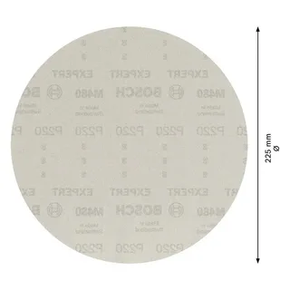 Expert M480 225 Mm G220 Schuurpapier 25 Eenheden de Bosch Professional – image du produit 3 sur 6