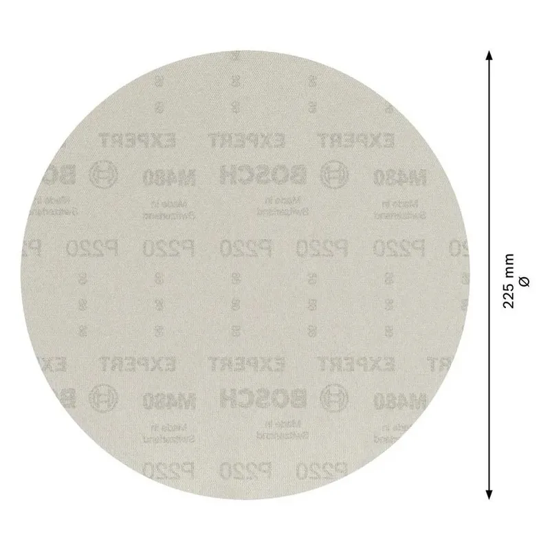 Expert M480 225 Mm G220 Schuurpapier 25 Eenheden de Bosch Professional – image du produit 3 sur 6