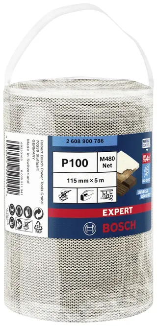 Expert M480 Netzschleifrolle 115mm, K100, Schleifblatt de Bosch Professional – image du produit 2 sur 2