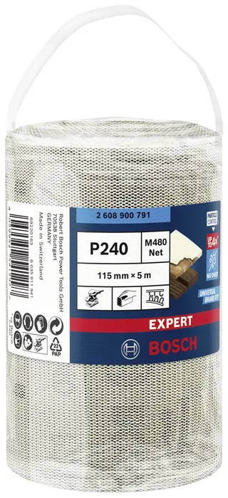 Expert M480 Netzschleifrolle 115mm, K240, Schleifblatt by Bosch Professional – product image 2 of 2