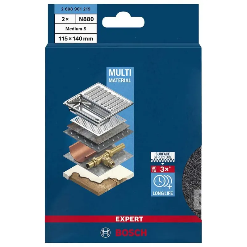 Expert N880 Me 115x140 Mm Schuurpapier Vellen de Bosch Professional – image du produit 2 sur 6