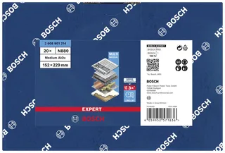 Expert Vlies-Schleifpad N880 Medium A, 152x229mm, Schleifblatt by Bosch Professional – product image 2 of 2