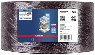 Bosch Accessories EXPERT N880 2608901237 Bande fibres (L x l) 10 m x 150 mm 10 m de Bosch Professional – image du produit 2 sur 2
