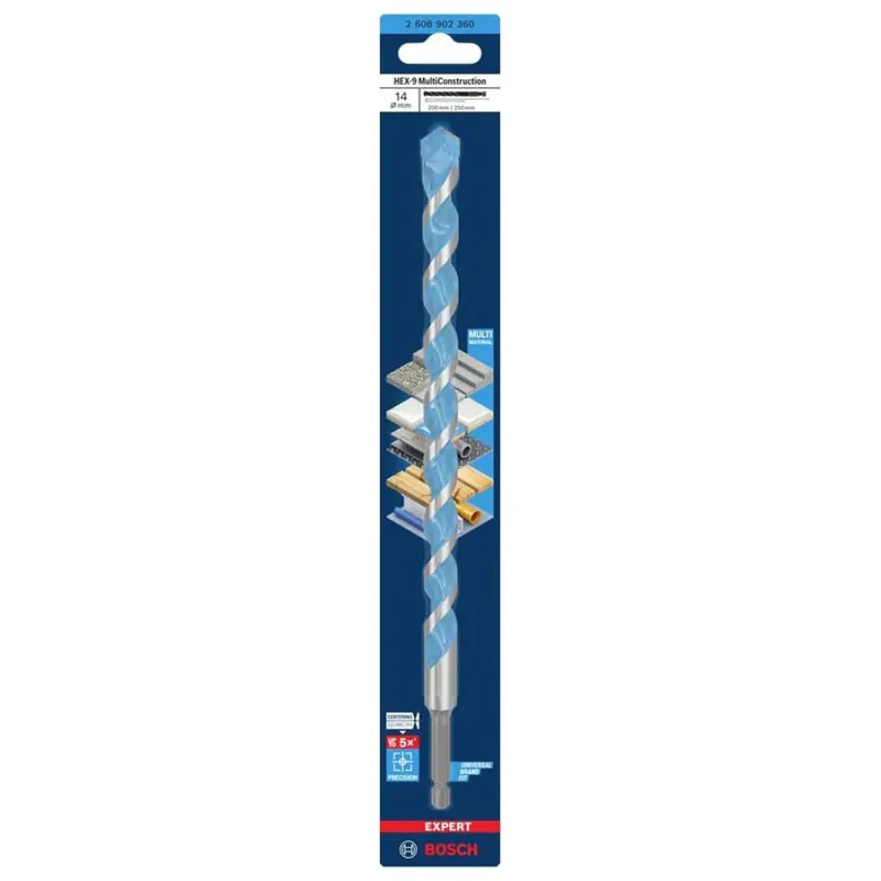 Expert Wandbohrer Hex-9 14x200x250 Mm by Bosch Professional – product image 2 of 6