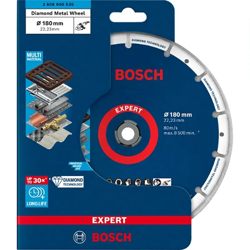 Expert Wheel 180x22.23 Mm Diamantdoorslijpschijf de Bosch Professional – image du produit 4 sur 6