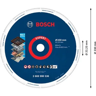 Expert Wheel 230x22.23 Mm Diamantdoorslijpschijf de Bosch Professional – image du produit 6 sur 6