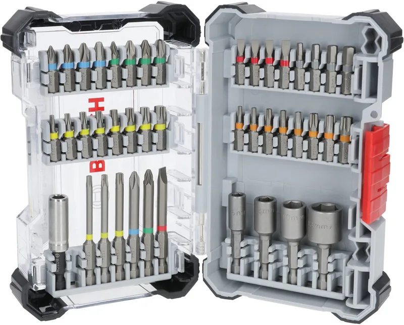 Extra Hard schroefbitset, 43-delig - bitset- en dopsleutel van Bosch Professional – productafbeelding 1 van 4