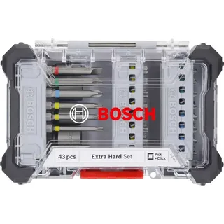 Extra Hard schroefbitset, 43-delig - bitset- en dopsleutel van Bosch Professional – productafbeelding 3 van 4