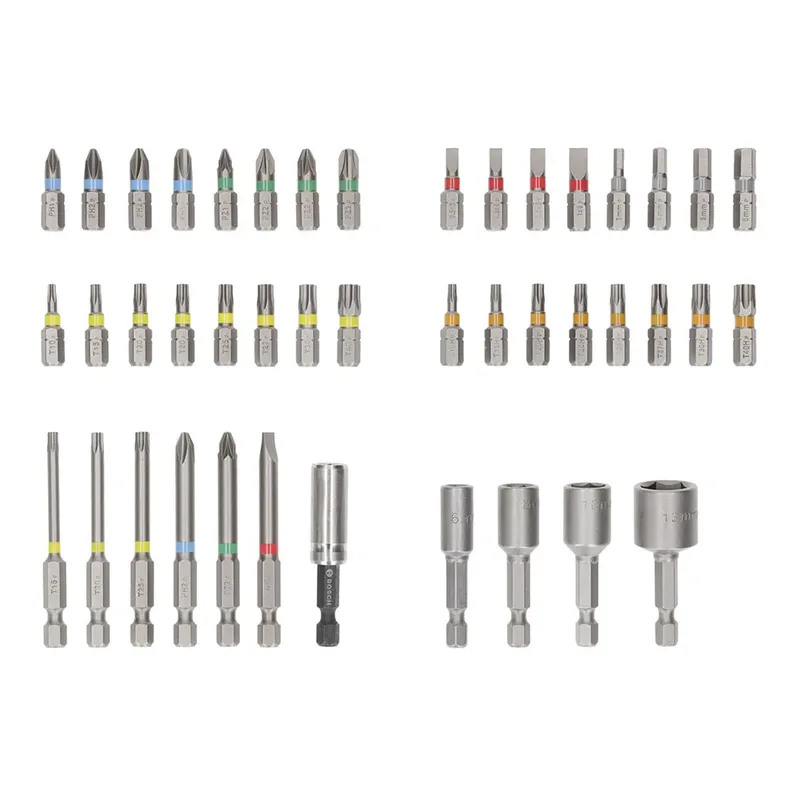 Extra Hard Set 2607017727 Gereedschapsset 43-delig van Bosch Professional – productafbeelding 3 van 4