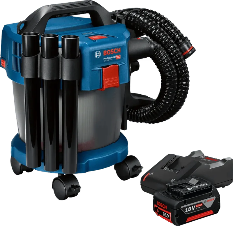 GAS 18V-10 L 5,0 Ah GBA Akku Starterset van Bosch Professional – productafbeelding