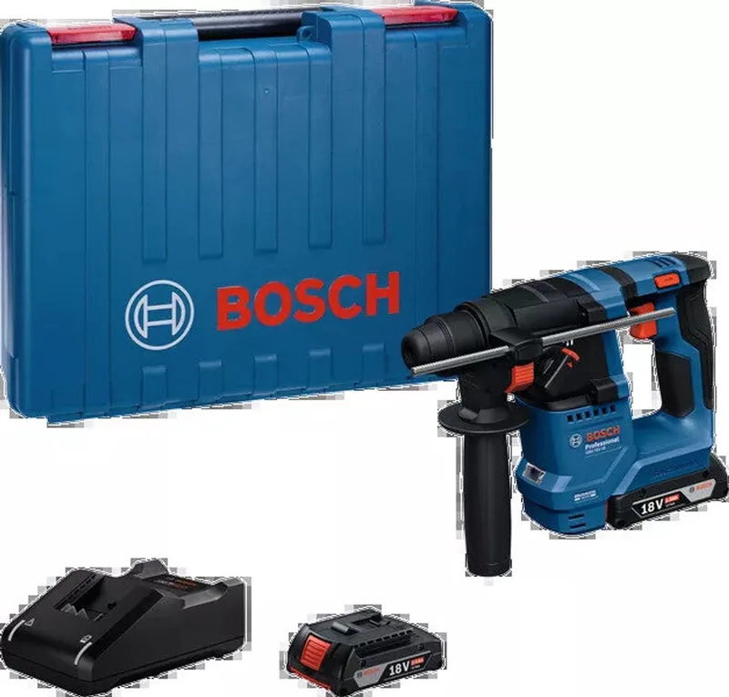 Marteau De Démolition Gbh 18v-18 + 2 Bat 2.0ah de Bosch Professional – image du produit 1 sur 6