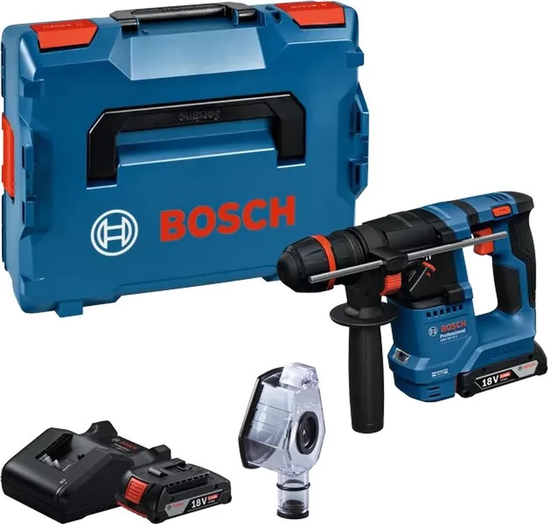 GBH 18V-18 X Accu boorhamer ONECHUCK SDS-Plus 1,5J 18V 2.0Ah in L-Boxx - 0611927101 von Bosch Professional – Produktbild