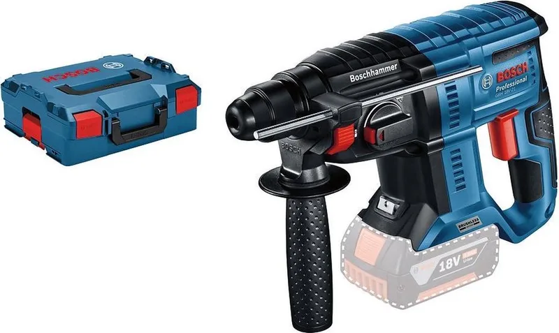 GBH 18V-21 Accu Combihamer SDS+ 2J 18V Basic Body in L-Boxx - 0611911101 by Bosch Professional – product image