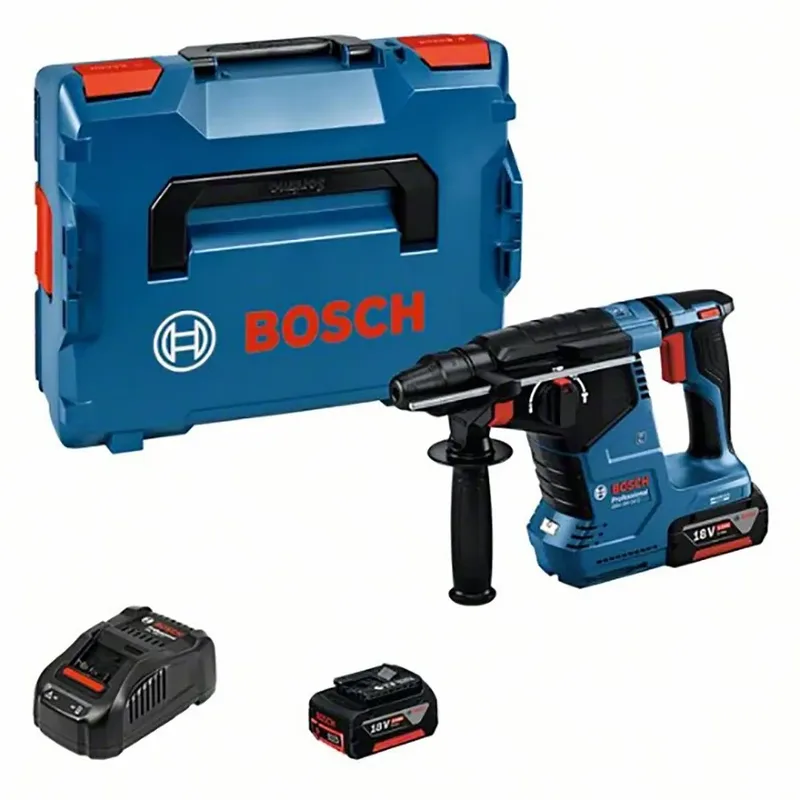 Perceuse à Percussion Gbh 18v-24c 2x5ah Gal 1880cv L-boxx 136 de Bosch Professional – image du produit 2 sur 6
