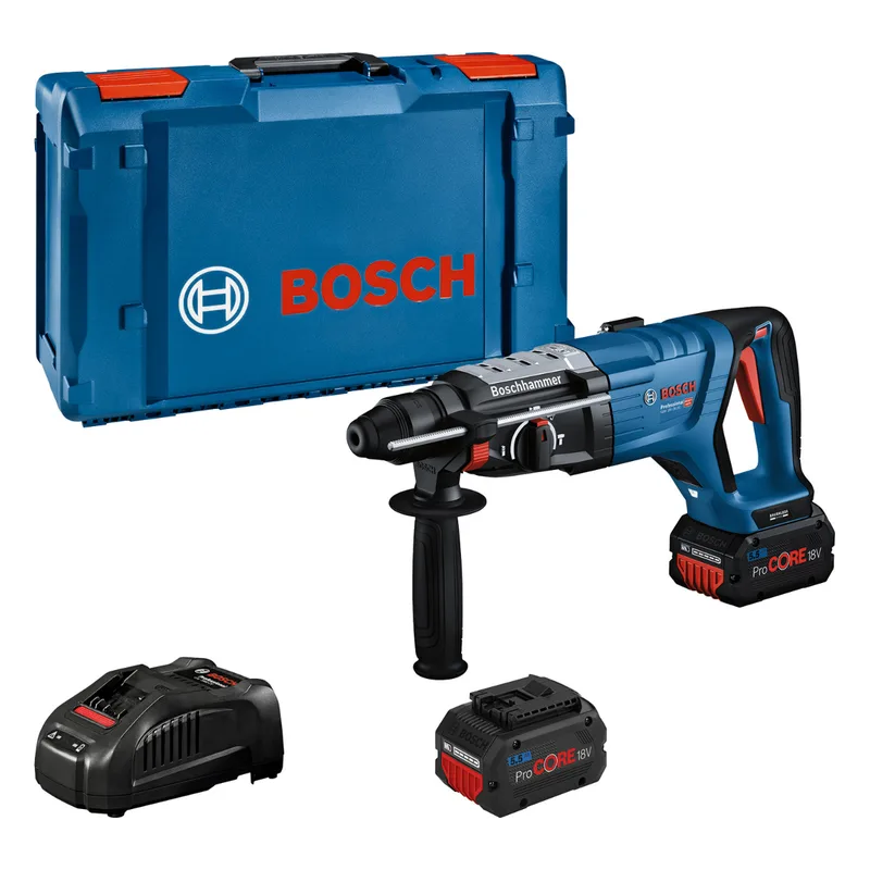 GBH 18V-28 D Accu combihamer SDS-Plus 3,4J 18V 5.5Ah in XL-Boxx - 0611919005 von Bosch Professional – Produktbild