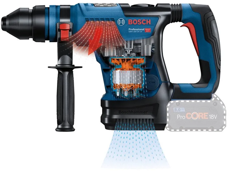 Gbh 18v-34 Cf Professional Slagborrmaskin från Bosch Professional – produktbild 1 av 6