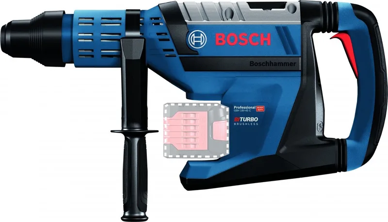 GBH 18V-45 C Accu boorhamer - BITURBO - Zonder 18V accu en lader - In koffer de Bosch Professional – image du produit
