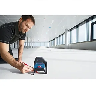 GCL 2-15 Kruislijnlaser Rood in koffer - 0601066E02 von Bosch Professional – Produktbild 2 von 3