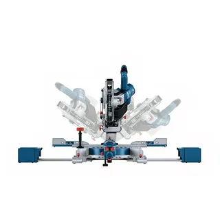GCM 18V-216 D Accu kap- en verstekzaag 216mm 18V Basic Body - 0601B51000 van Bosch Professional – productafbeelding 3 van 6