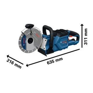 Gcs 18v-230 Haakse Slijper von Bosch Professional – Produktbild 2 von 6