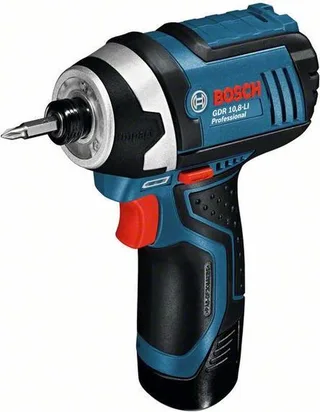 Bosch Akku-Drehschlagschrauber GDR 12V-105 mit 2 x 2,0 Ah Li-Ion Akku L-BOXX von Bosch Professional – Produktbild 1 von 5