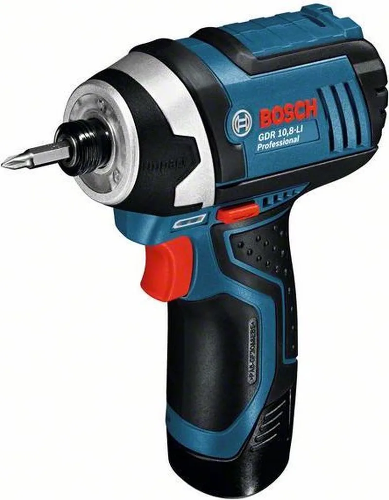 Bosch Akku-Drehschlagschrauber GDR 12V-105 mit 2 x 2,0 Ah Li-Ion Akku L-BOXX von Bosch Professional – Produktbild 1 von 5