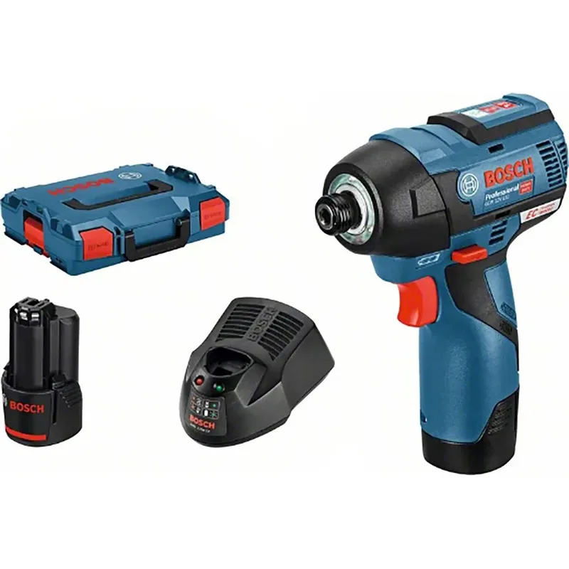 GDR 12V-110 Accu slagschroevendraaier 110Nm 12V 3.0Ah in L-Boxx - 06019E0005 van Bosch Professional – productafbeelding 2 van 5