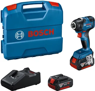 GDR 18V-200 Accu slagschroevendraaier 200Nm 18V 4.0Ah in L-Case - 06019J2107 van Bosch Professional – productafbeelding 1 van 5