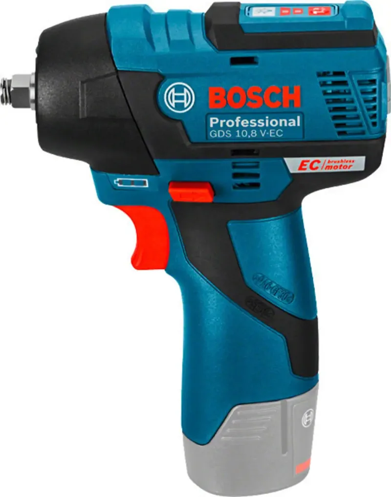 GDS 12V-115 06019E0101 Akku-Drehschlagschrauber 115 Nm 12 V Anzahl mitgelieferte Akkus 0 Li-Ion bürstenlos von Bosch Professional – Produktbild