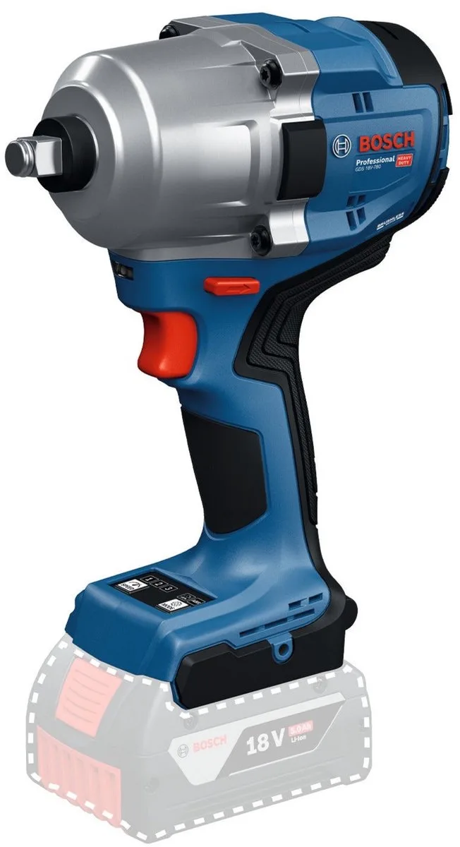 GDS 18V-780 Accu slagmoersleutel 780Nm 1/2 frictiering 18V Basic Body - 06019P4000 by Bosch Professional – product image 1 of 5