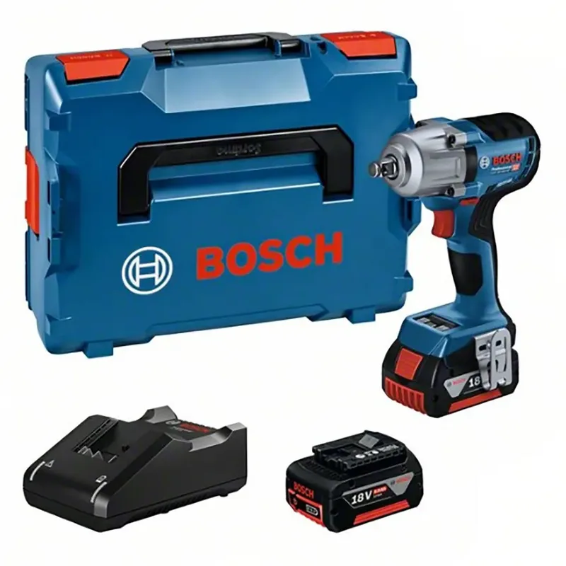Visseuse à Percussion Gds18v-450hc+2x5.0ah+gal18v-40+l-boxx de Bosch Professional – image du produit 2 sur 2