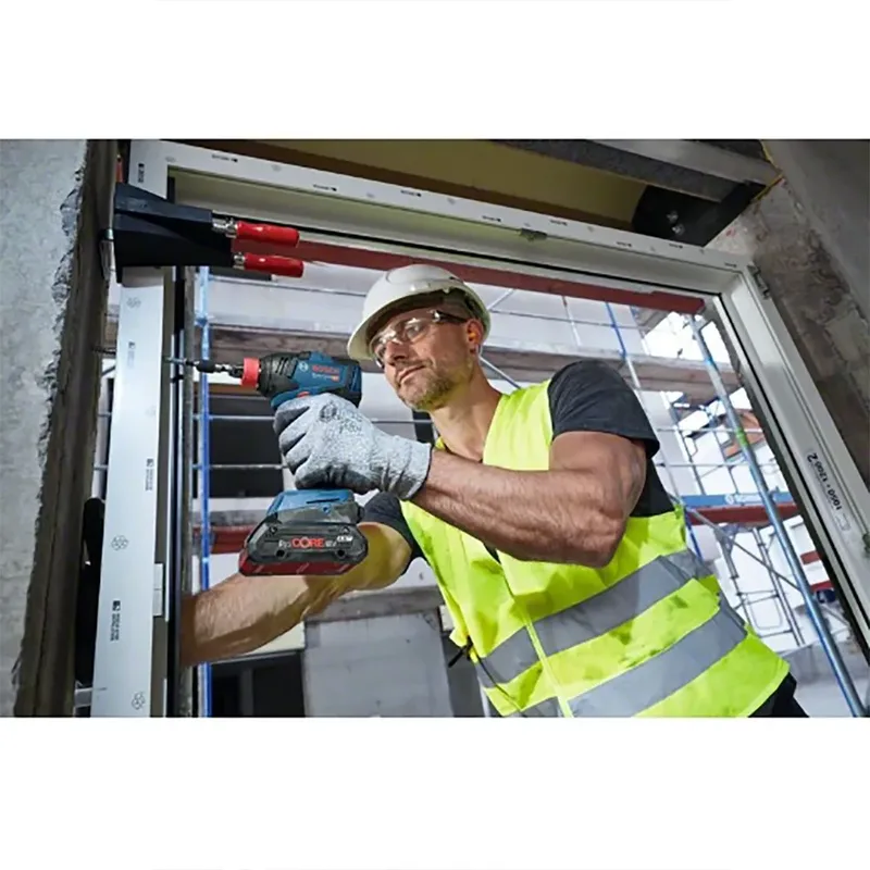 GDX 18V-200 Accu Slagschroevendraaier/slagmoeraanzetter 18V 4.0Ah (2x) in L-Boxx - 06019J2206 van Bosch Professional – productafbeelding 3 van 6