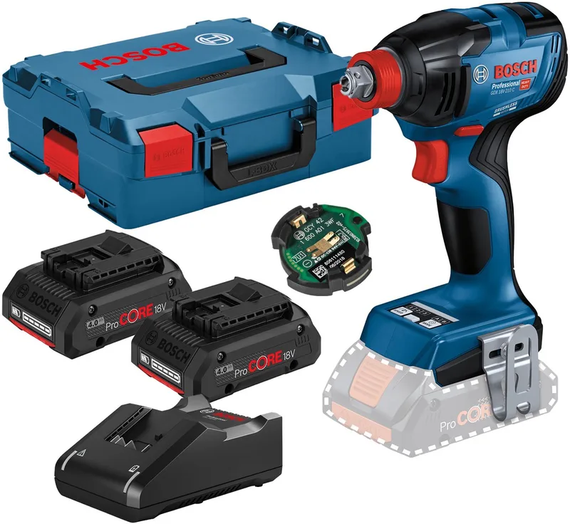 GDX 18V-210 C Accu Slagmoeraanzetter ProCore 18V 4.0Ah (2x) in L-Boxx - 06019J0203 de Bosch Professional – image du produit