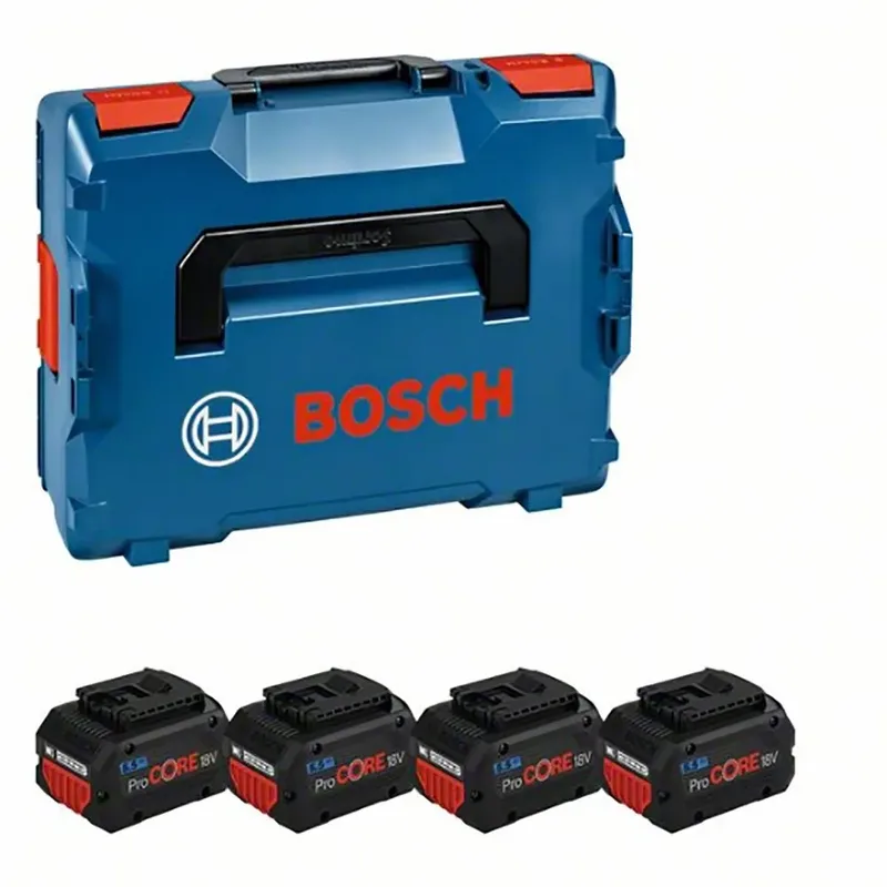 Gereedschapsaccu Accuset - BITURBO - 4 x ProCORE18V 5.5 Ah - in L-BOXX de Bosch Professional – image du produit 2 sur 4