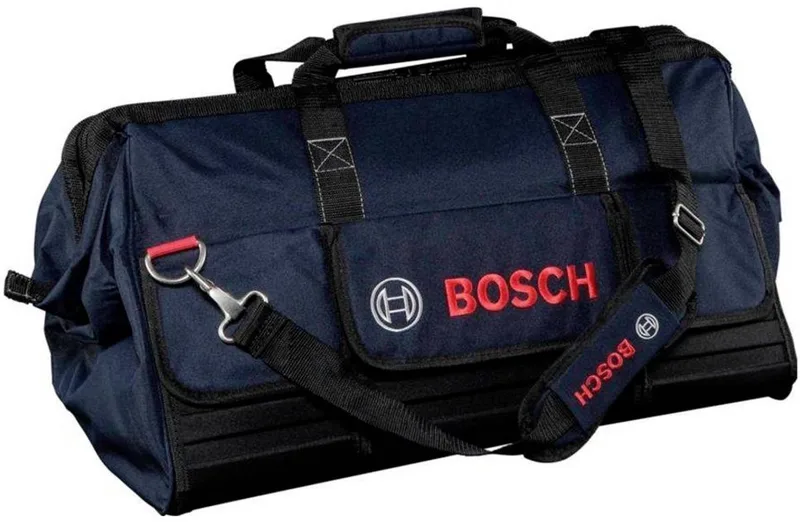 Gereedschapstas - Maat L - 67 Liter - 35 x 35 x 55 cm fra Bosch Professional, Blå, Sort – produktbillede 1 af 2